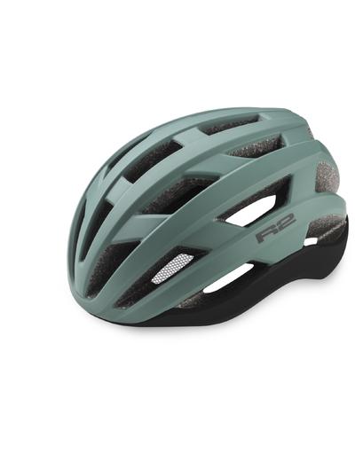 Шолом R2 Verge колір зелений/чорний матовий розмір L 59-61 см