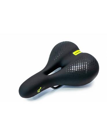 Сідло комфортне з отвором DDK DOLCE MEMORY FOAM 265*190 мм