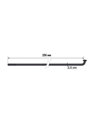 Спиця Mach1 Inox Plus 2x256 чорний