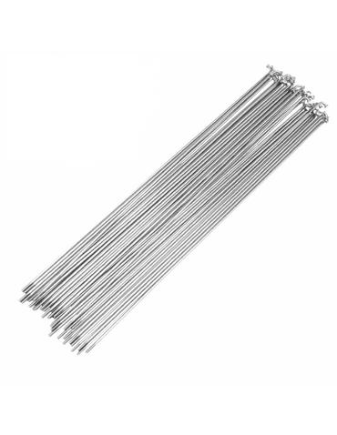 Спиця Rodi 14G/2 мм, 276 мм, нержавійка, срібляста, 32 шт.