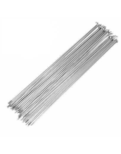 Спиця Rodi 14G/2 мм, 276 мм, нержавійка, срібляста, 32 шт.