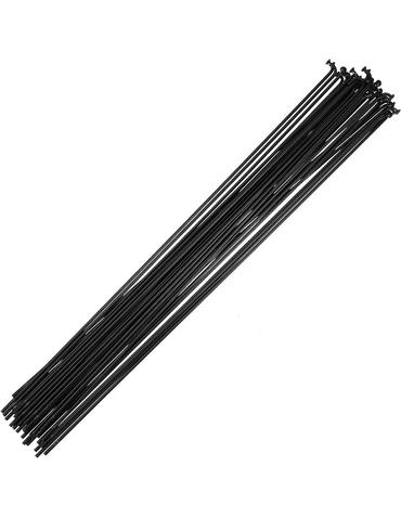 Спиця Rodi 14G/2 мм, 286 мм, нержавійка, чорна, 100 шт.