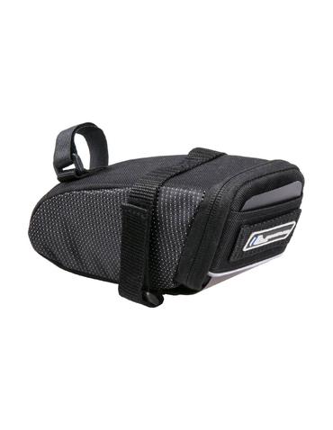 Сумка Longus MUD L під сідло 0,9L з крилом, чорний Velcro
