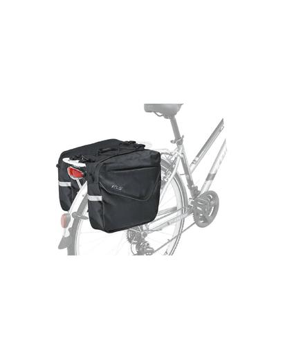 Сумка на багажник KLS Adventure 20 (об'єм 20 л) чорний