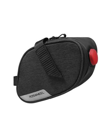 Сумка під сідло Roswheel Essential 131463 з блимавкою чорний