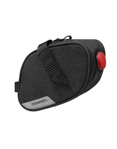 Сумка під сідло Roswheel Essential 131463 з блимавкою чорний