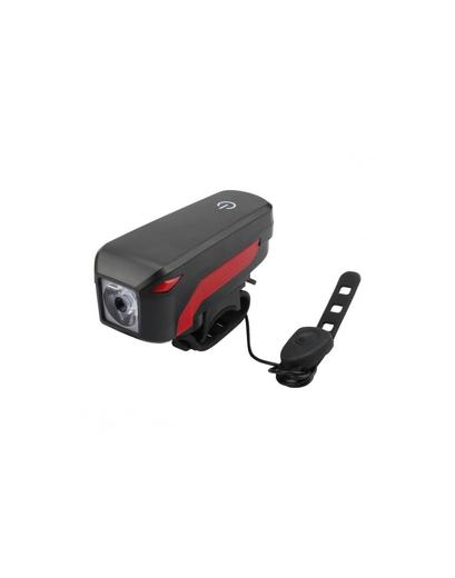 Світло переднє BC-FL1552 350лм живлення Li-on 2000mAh з ел. дзвінком 120дб USB Pl