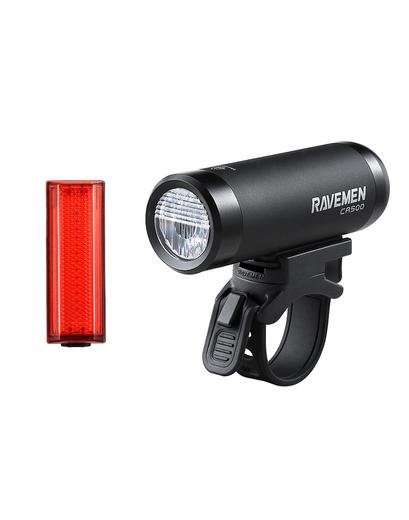 Комплект світла Ravemen CR500 + TR20 USB (LS-CT02)