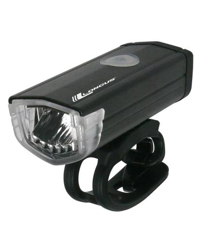 Світло переднє Longus 3W LED 3F USB 200Lum Li-Ion