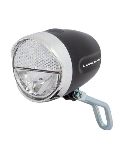 Світло переднє Longus FRONT 1W  LED 2 ф-ції, чорний