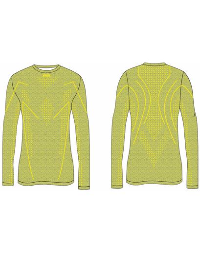 Термобілизна чоловіча R2 BASE верх неоновий жовтий XL
