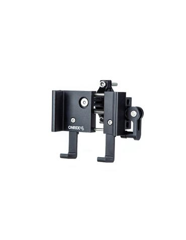 Тримач гаджета ONRIDE Holder 70, алю., ширина 60 - 78 мм, обертання на 360°, Ø 20 - 36 мм