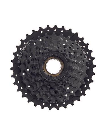 Тріскачка SunRace MFM300 7DV E, 7 швидкостей, 14-34T, Black