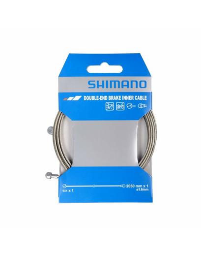 Трос гальмівний Shimano універсальн. МТВ/шосе 2050Х1.6мм, нержав.