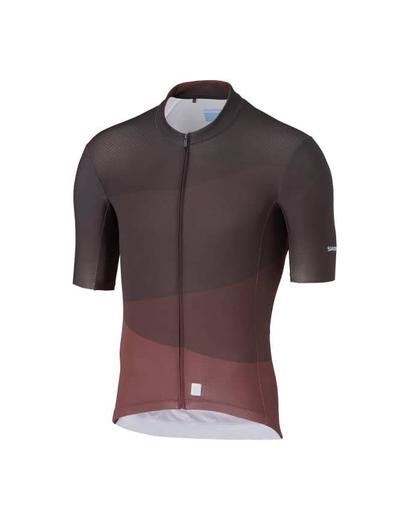 Велоджерсі SHIMANO BREAKAWAY, коричнево-червоне, розм. M