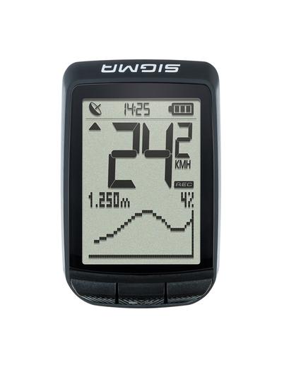 Велокомп'ютер бездротовий Sigma Sport PURE GPS чорний