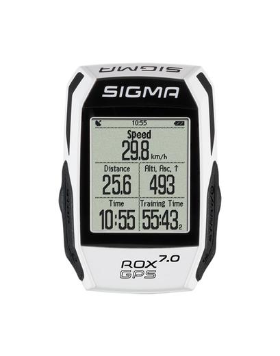 Велокомп'ютер бездротовий Sigma Sport ROX 7.0 GPS білий