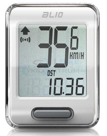 Велокомп'ютер дротовий Longus BL10 10 функцій білий