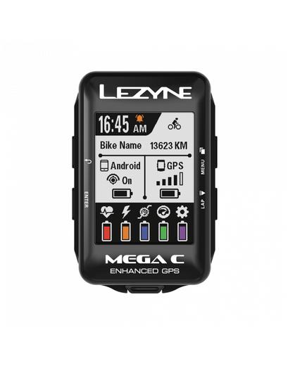 Велокомп'ютер бездротовий Lezyne MEGA C GPS чорний