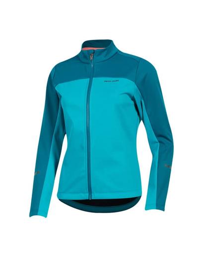 Велокуртка мембранна жіноча Pearl Izumi QUEST AMFIB, бірюзова, розм. L