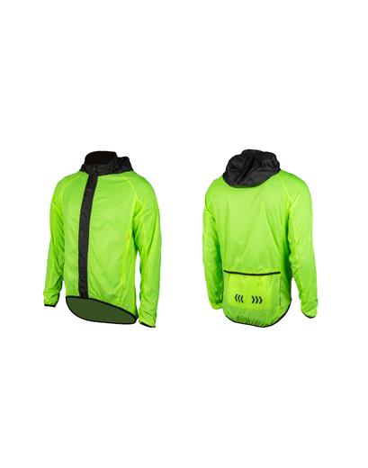 Велокуртка R2 Ease колір неоново жовтий розмір M