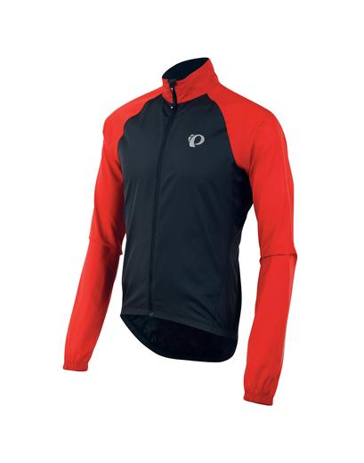 Велокуртка-вітровка чоловіча Pearl Izumi ELITE BARRIER чорний/червоний S