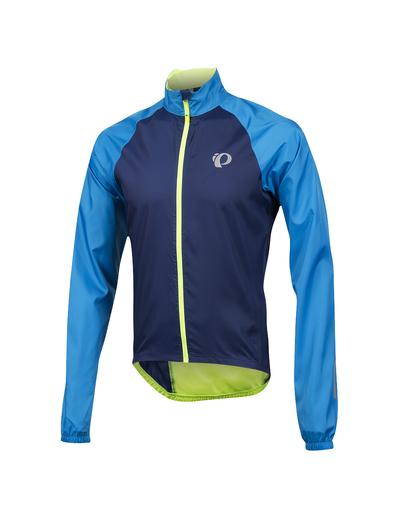 Велокуртка-вітровка чоловіча Pearl Izumi ELITE BARRIER синій/жовтий M