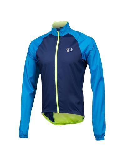 Велокуртка-вітровка чоловіча Pearl Izumi ELITE BARRIER синій/жовтий M