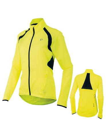 Велокуртка-вітровка жіноча Pearl Izumi ELITE BARRIER жовтий/чорний XS