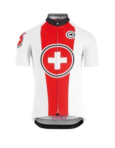 Веломайка ASSOS  Collaborations_Suisse Fed SS короткий рукав L