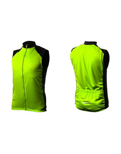 Веломайка без рукавів ONRIDE Spring лайм/чорний  L