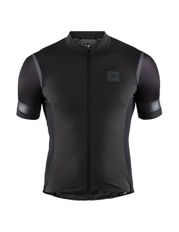 Веломайка чоловіча Craft Hale Glow JERSEY Man чорний L