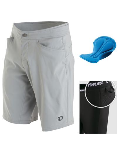 Велошорти Pearl Izumi MTB JOURNEY зйомний памперс сірий M
