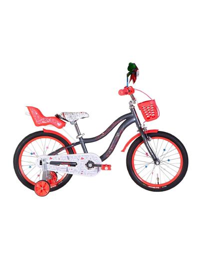 Велосипед 18" Formula ALICIA 2022 Розмір 9"    сірий з білим та кораловим