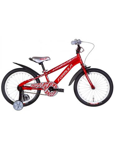 Велосипед 18" Formula WILD 2022 Розмір 9"   червоний із сірим