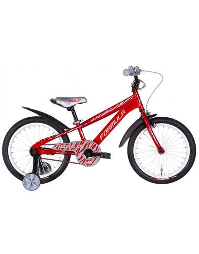 Велосипед 18" Formula WILD 2022 Розмір 9"   червоний із сірим