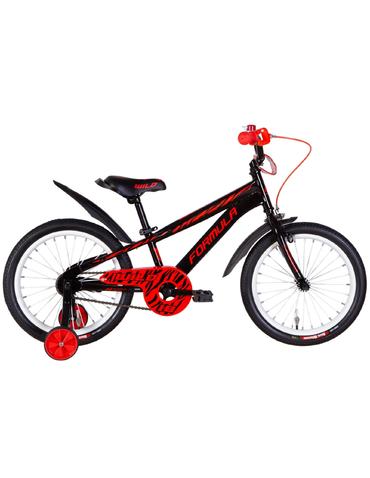 Велосипед 18" Formula WILD 2022 Розмір 9"   чорний з червоним