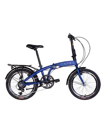 Велосипед 20" Dorozhnik ONYX 2022 Розмір 12.5" синій (м)