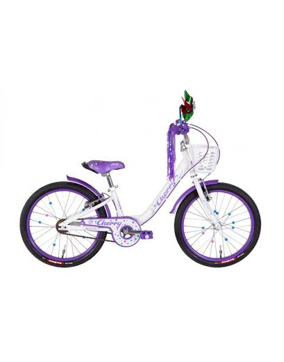 Велосипед 20" FORMULA Cherry 10" сірий з фіолетовий
