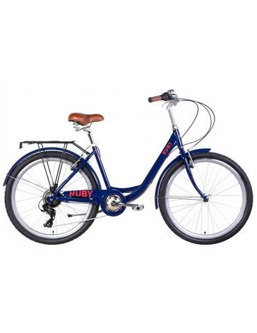 Велосипед 26" Dorozhnik RUBY синій 17" 2022