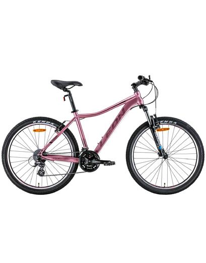 Велосипед 26" Leon HT-LADY AM preload Vbr 2022 Розмір 17,5"   рожевий з чорним (м)