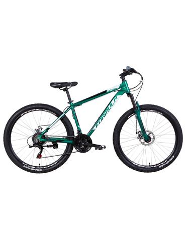 Велосипед 27,5" Formula MOTION AM DD 19" нефритовий з білим і чорним