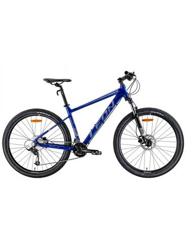 Велосипед 27.5" Leon XC-70 AM Hydraulic lock out HDD 2022 Розмір 18"   синій із сірим