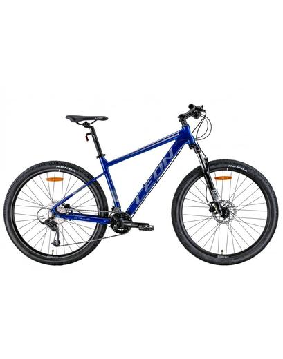 Велосипед 27.5" Leon XC-70 AM Hydraulic lock out HDD 2022 Розмір 18"   синій із сірим