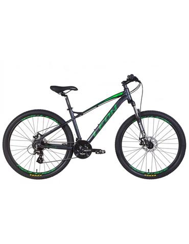 Велосипед 27.5" Leon XC-90 SE AM HYDRAULIC LOCK OUT 16.5" сірий із зеленим 2022