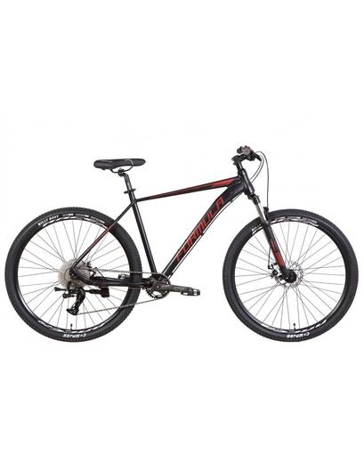 Велосипед 29" Formula ZEPHYR 1.0 AM DD 21" чорно-червоний 2022