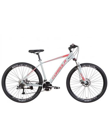 Велосипед 29" Formula ZEPHYR 3.0 AM DD 21" сіро-червоний