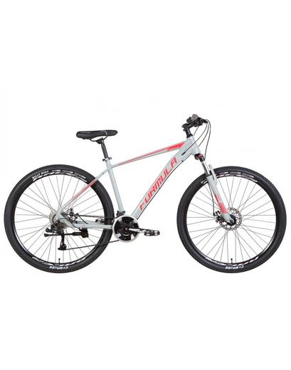 Велосипед 29" Formula ZEPHYR 3.0 AM DD 21" сіро-червоний