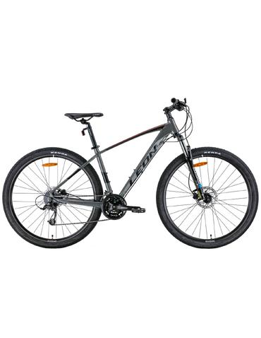 Велосипед 29" Leon TN-80 AM Hydraulic lock out HDD 2022 Размер 17.5" графітовий з чорним