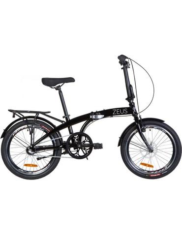 Велосипед AI 20" Dorozhnik ZEUS 14G планет. 12,5" чорний з багажником 2020